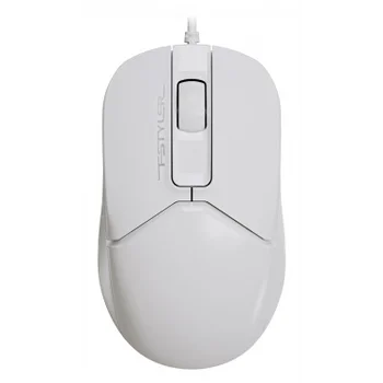 Мышь A4Tech Fstyler FM12 белый оптическая (1200dpi) USB (3but)